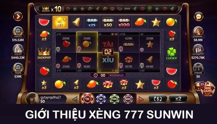 Sức hút đặc biệt đến từ Xèng 777 Sunwin